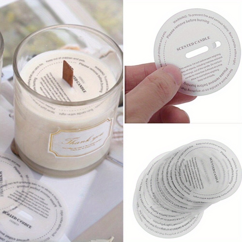 Candle Making Jars Wholesale - 20Pcs DIY Manual Fragrance Candle Stickers
