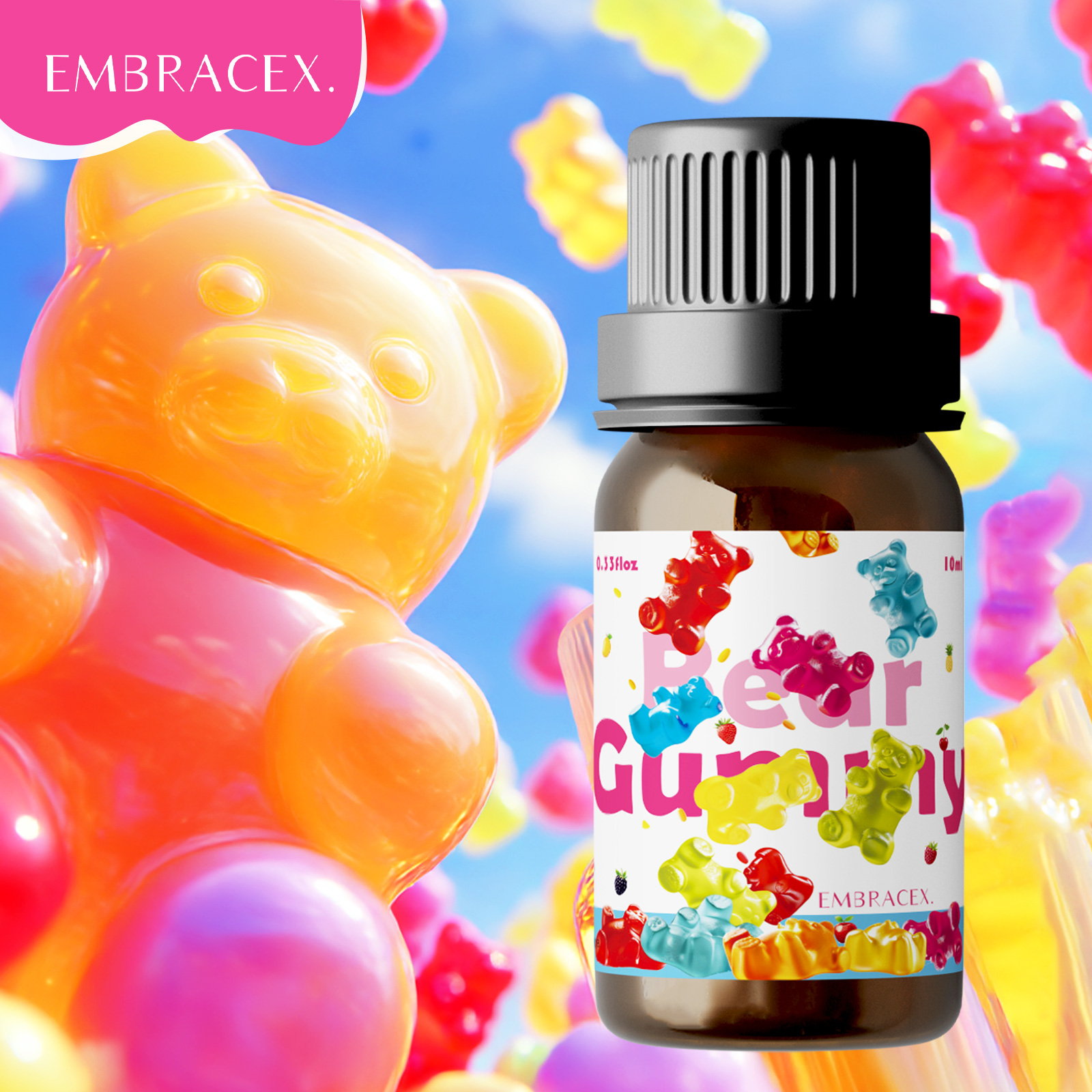 Candle Making Oils - 10ml Gummy Bear Fragrance Oil Essential