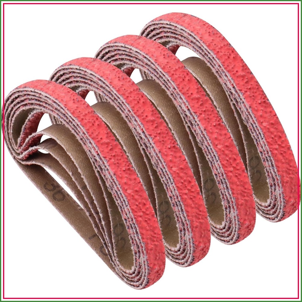 Candle X - 3/8 x 13 Inch Sanding Belts,