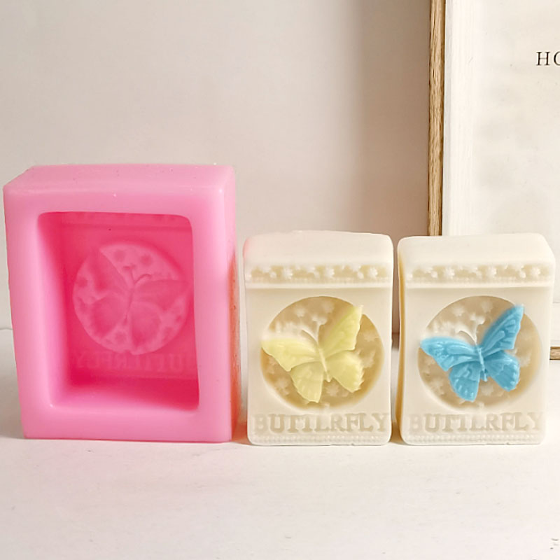 Candle Making Set - DIY Butterfly Handmade Soap Silicone Mold