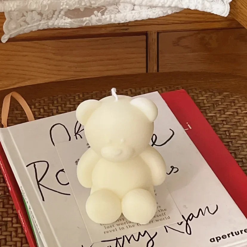 3D Cute Cartoon Bear Silicone  - Candle Making Diy Kit incelemesi ve fiyatı