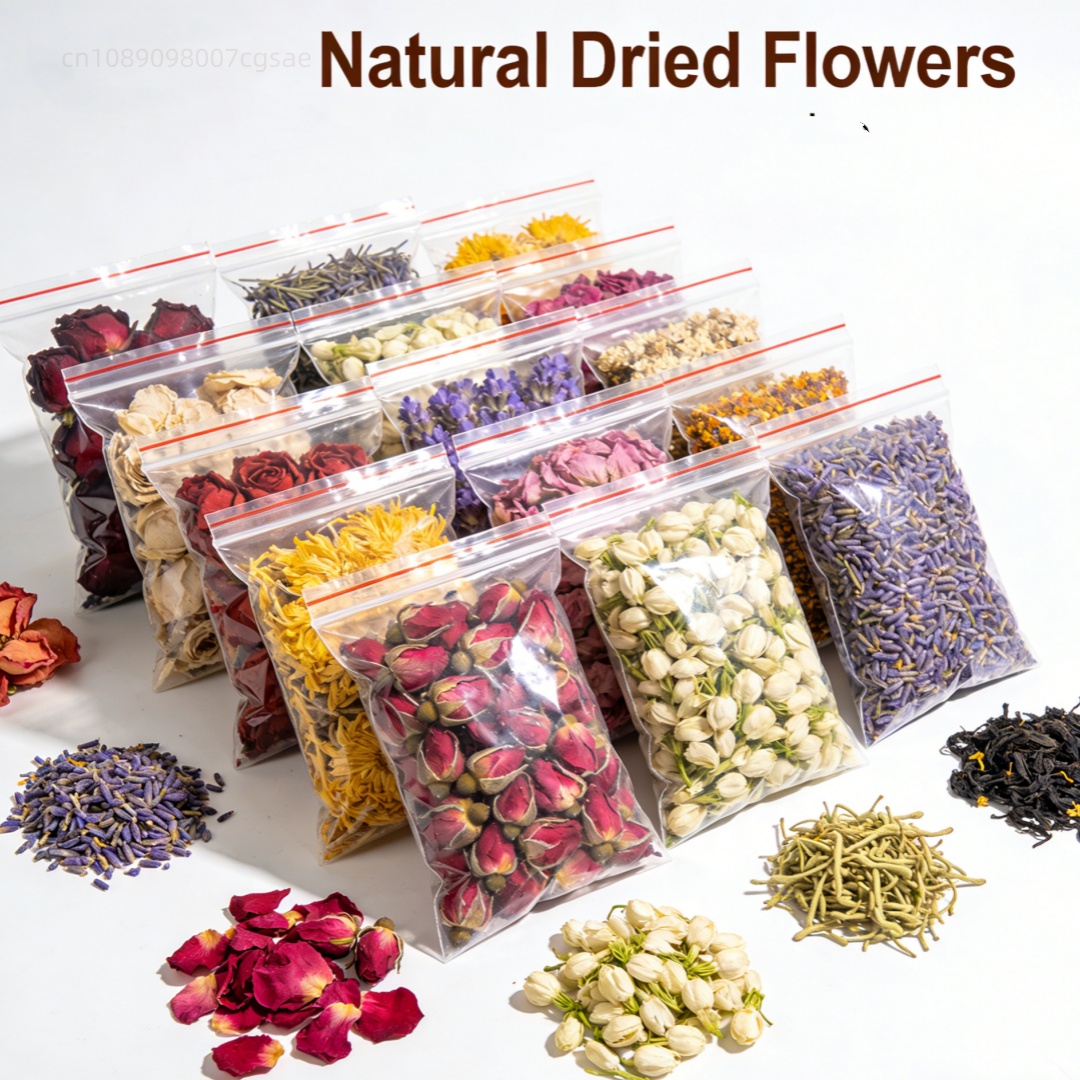 30 Bags Natural Dried Flowers  - Candle Making Kit For Beginners incelemesi ve fiyatı