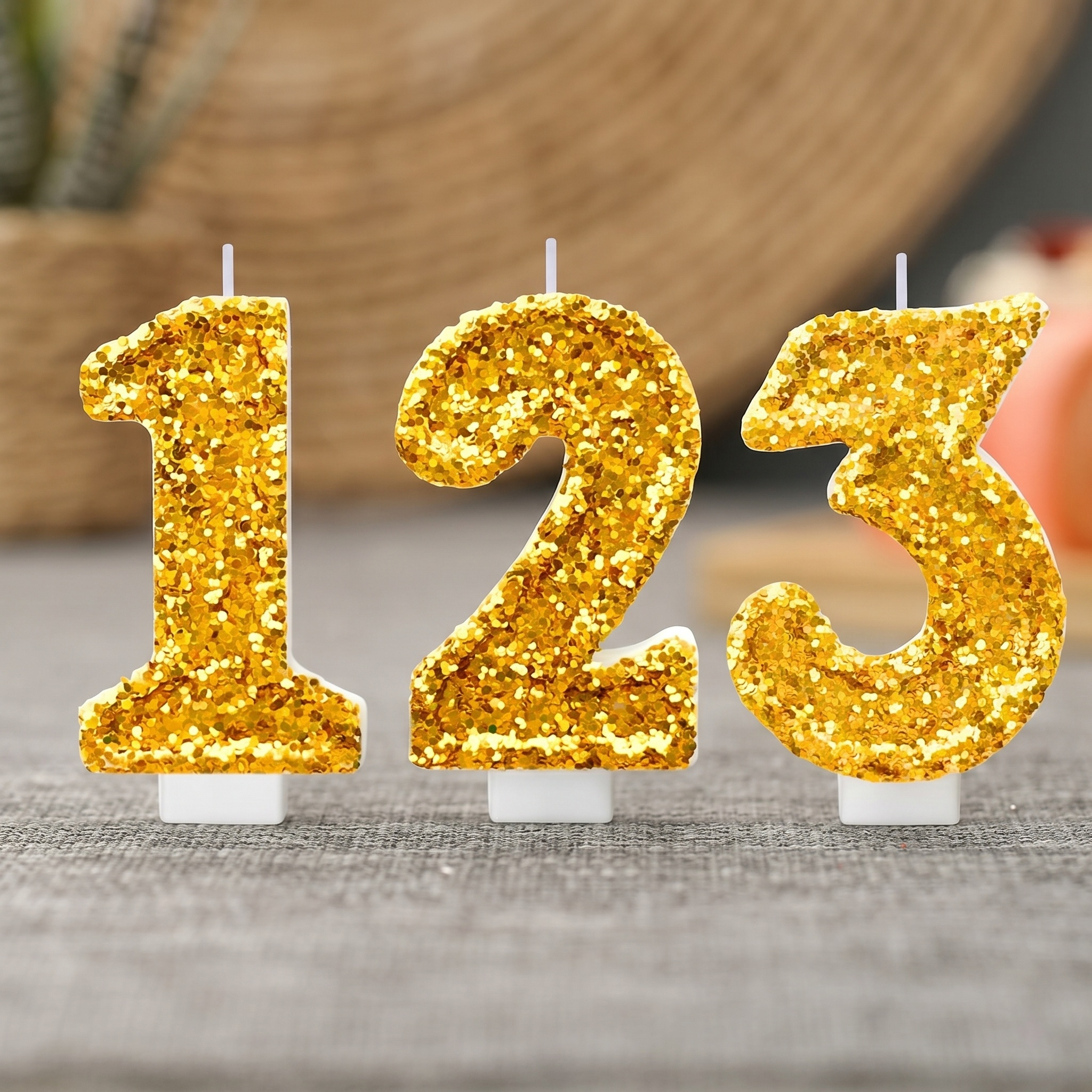 Digital Birthday Candle Gold C - Paraffin Candle Wax incelemesi ve fiyatı