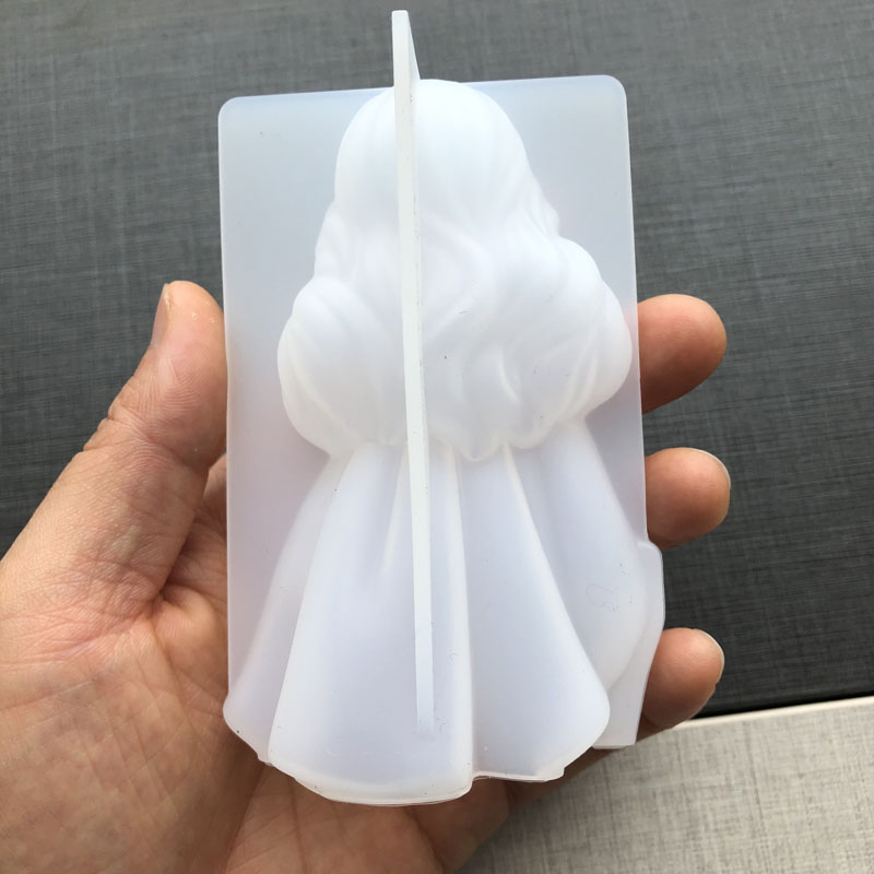 3D Cute Princess Silicone Cand - Candle Making Factory incelemesi ve fiyatı