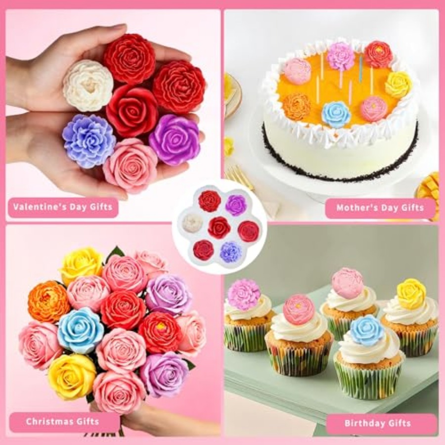 1 Pack Silicone Candle Molds S - Candle Making Diy Kit incelemesi ve fiyatı