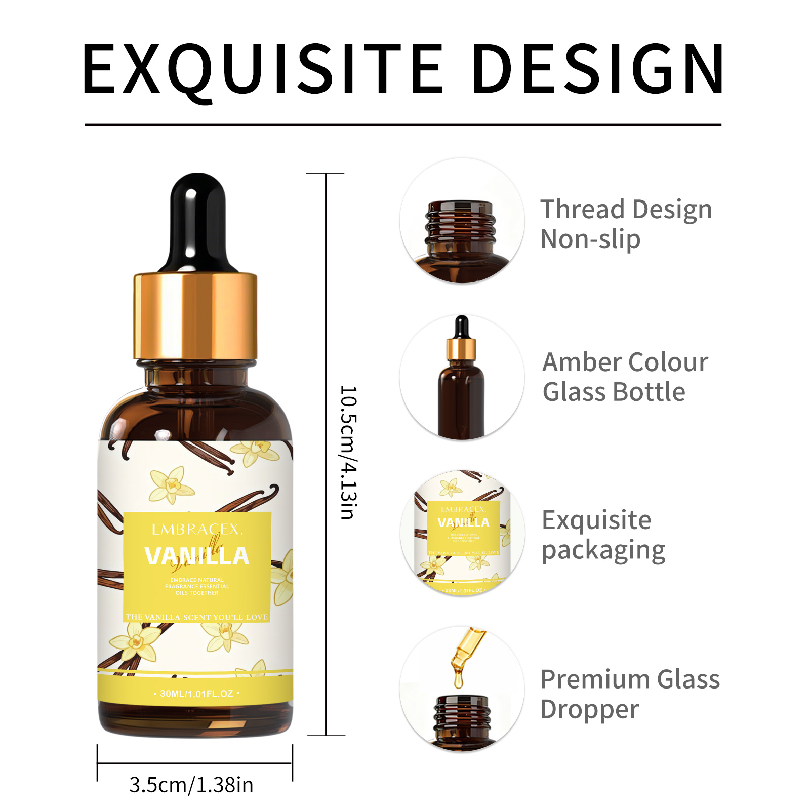 30ml Vanilla Essential Oil  Fo - Candle Making Oils incelemesi ve fiyatı