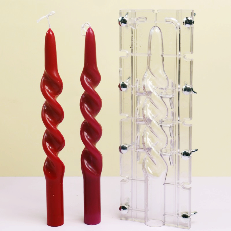 Twisted Stripe Column Acrylic  - Candle Making Diy Kit incelemesi ve fiyatı