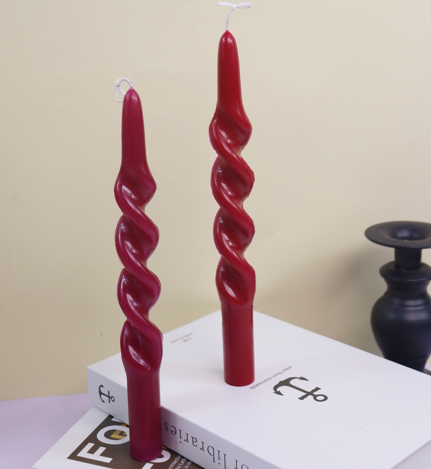 Twisted Stripe Column Acrylic  - Candle Making Diy Kit incelemesi ve fiyatı