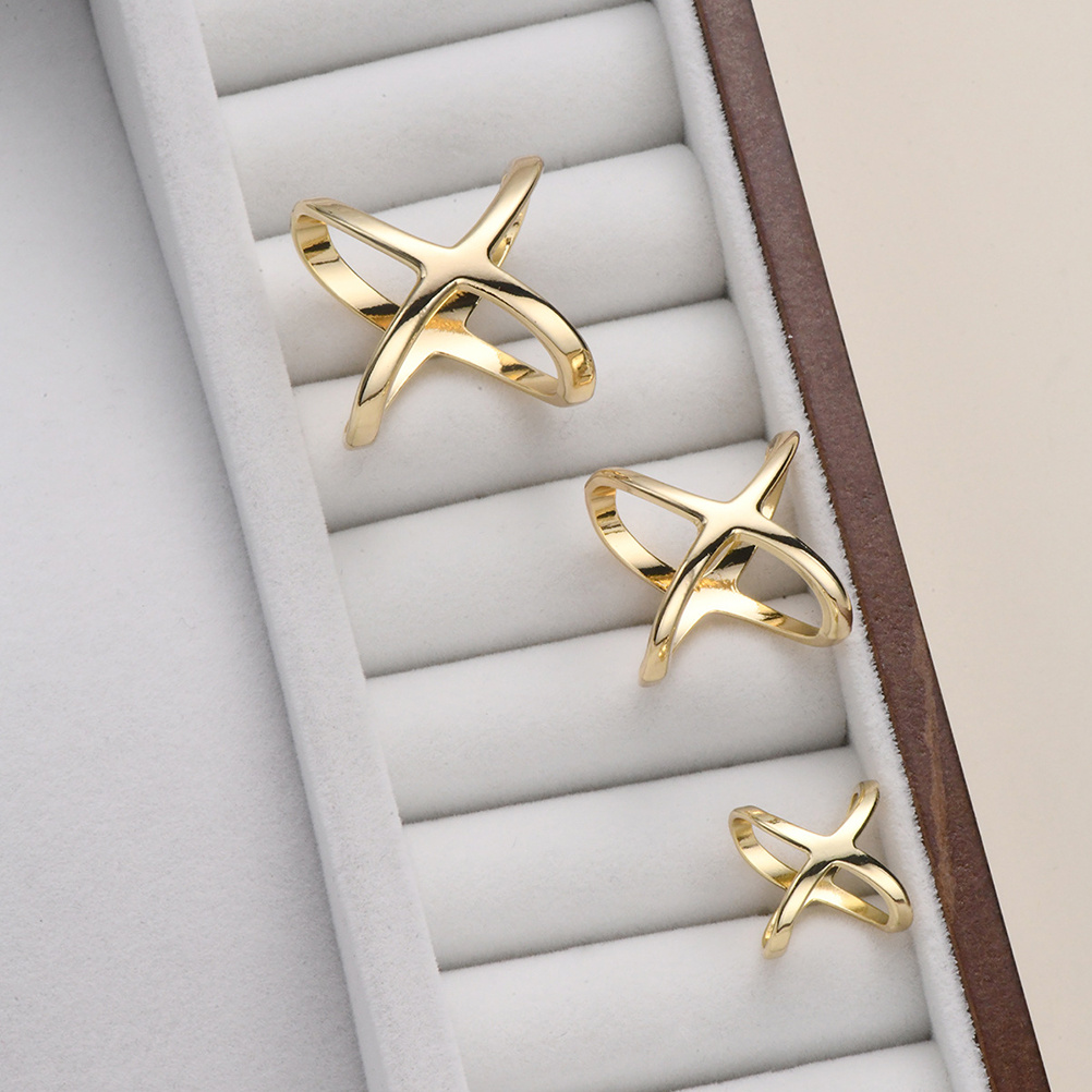 3pcs X Shaped Alloy Scarf Ring - Candle X incelemesi ve fiyatı