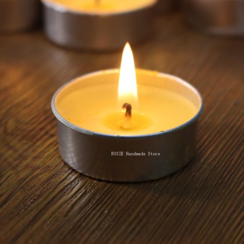 Empty Tea Wax Circular Aluminu - Candle Making Soy Wax incelemesi ve fiyatı