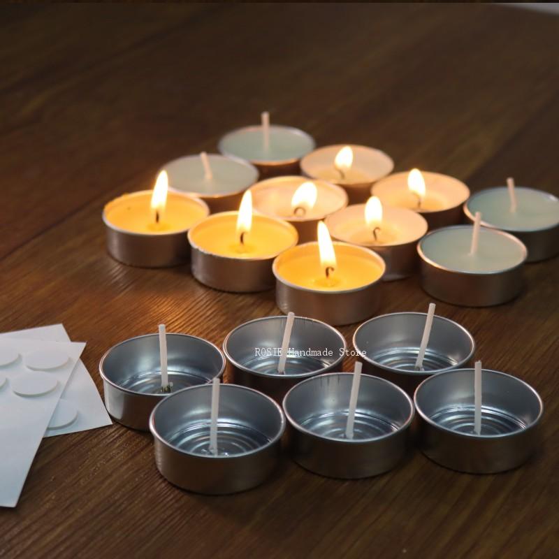 Empty Tea Wax Circular Aluminu - Candle Making Soy Wax incelemesi ve fiyatı