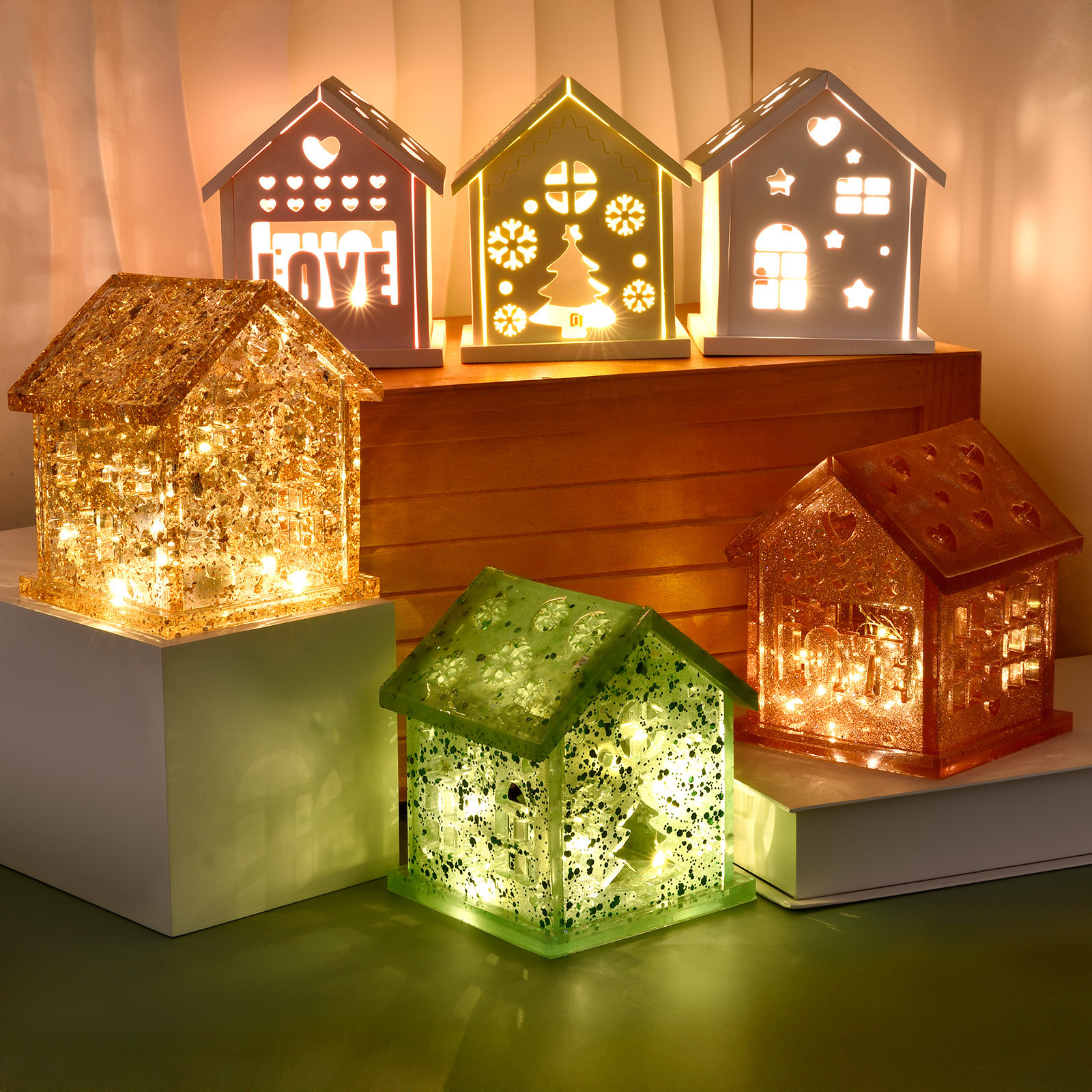 3D House Silicone Mold DIY Chr - Candle Making Factory incelemesi ve fiyatı
