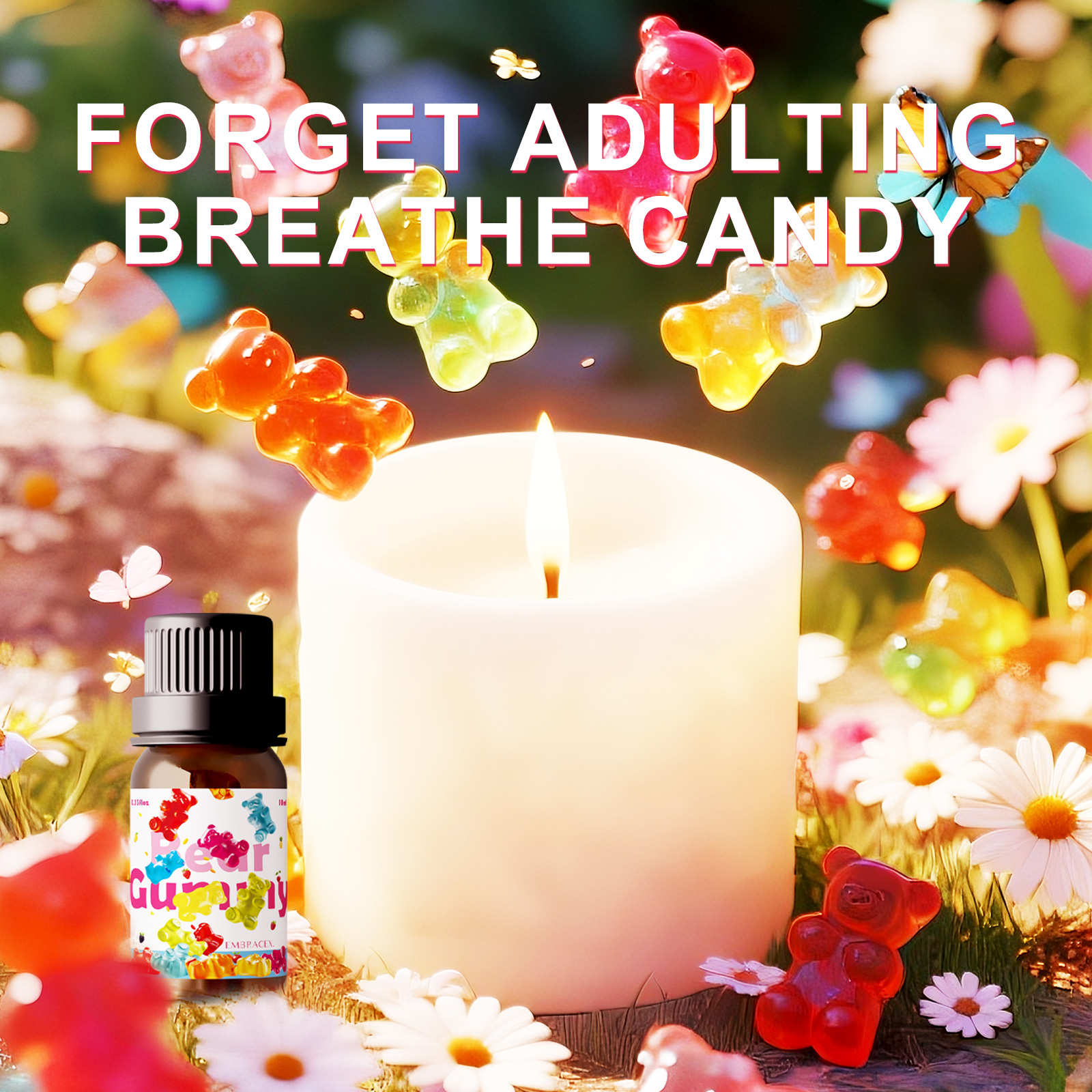 10ml Gummy Bear Fragrance Oil  - Candle Making Oils incelemesi ve fiyatı