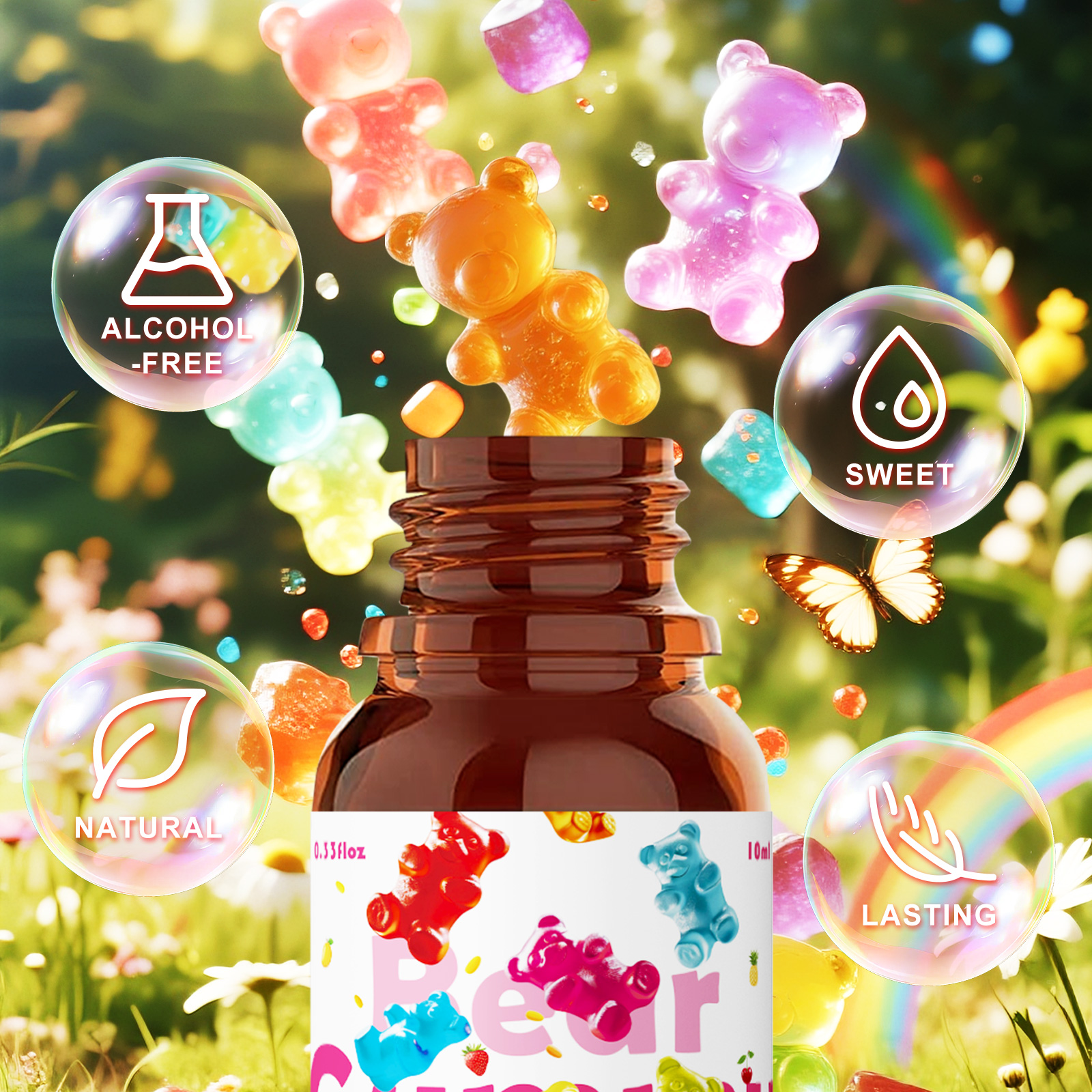 10ml Gummy Bear Fragrance Oil  - Candle Making Oils incelemesi ve fiyatı