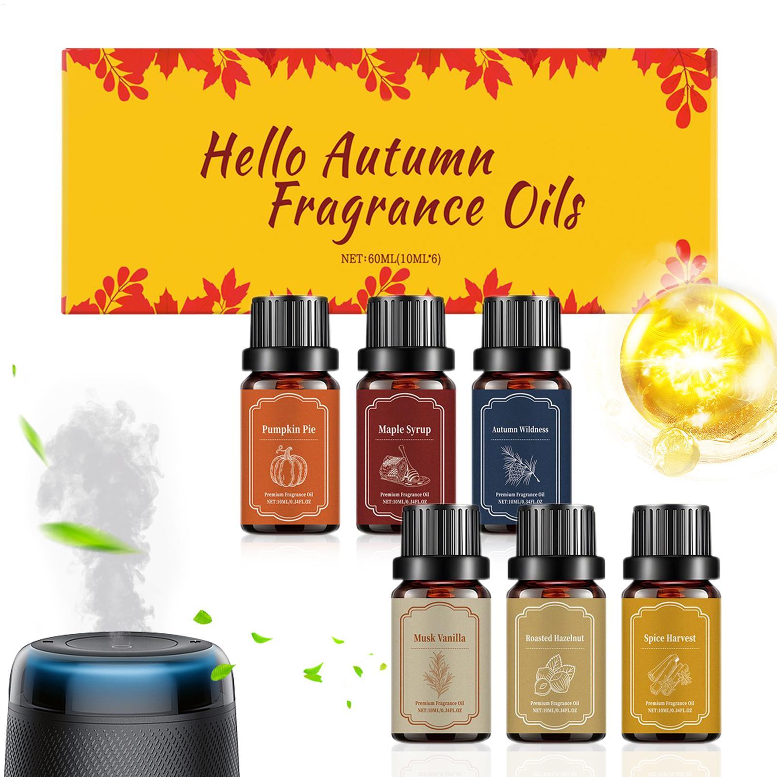 6pcs Fall Scented Diffuser Oil - Candle Making Oils incelemesi ve fiyatı