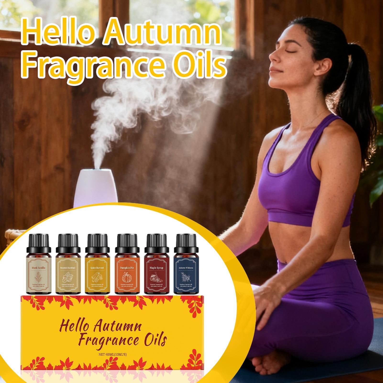 6pcs Fall Scented Diffuser Oil - Candle Making Oils incelemesi ve fiyatı