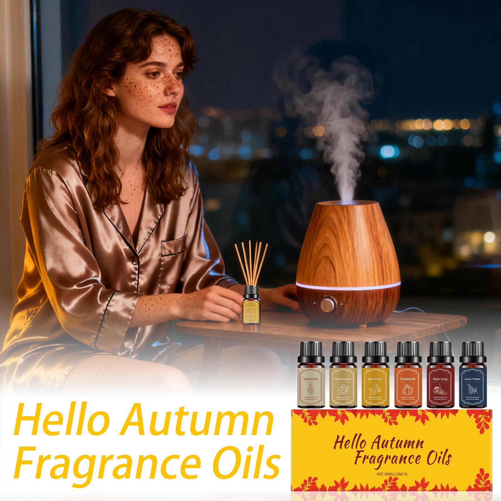 6pcs Fall Scented Diffuser Oil - Candle Making Oils incelemesi ve fiyatı