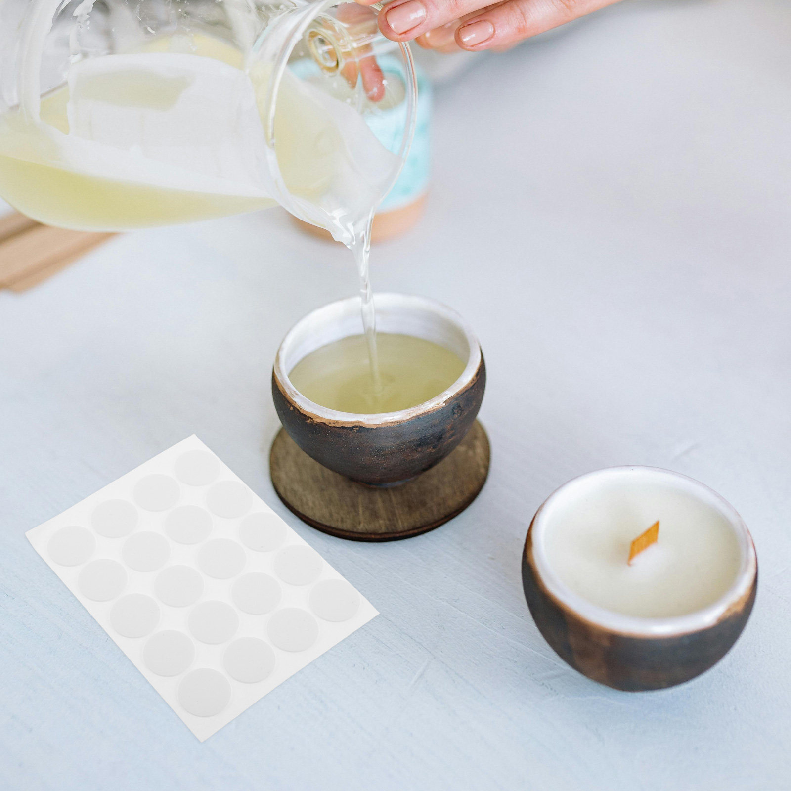 10Pcs Double-Sided Foam Wick S - Adhesive Dot Wick incelemesi ve fiyatı