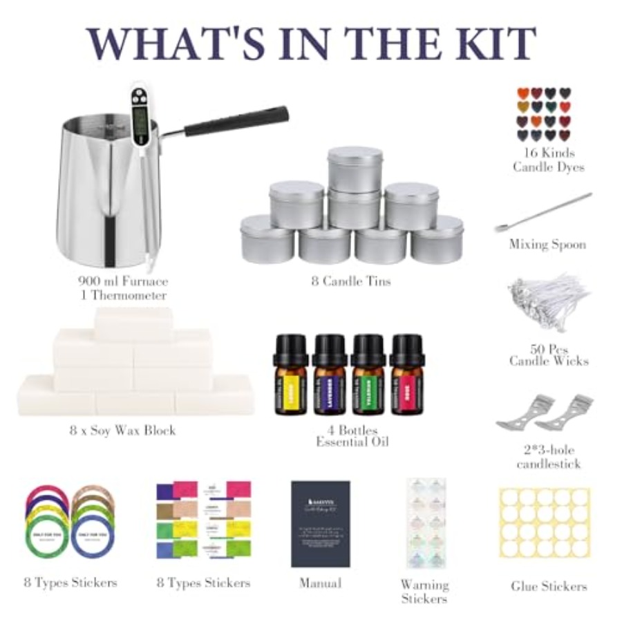 Home DIY Candle Making Kit, Fu - Candle Making Kit For Beginners incelemesi ve fiyatı