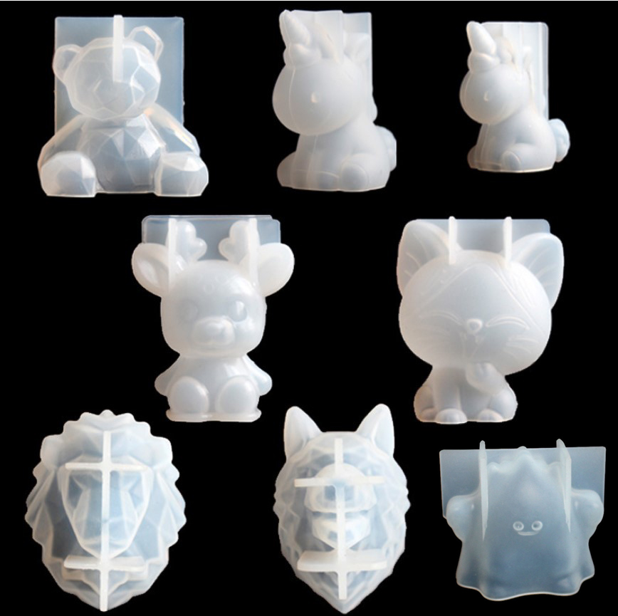 Transparent Unicorn Silicone E - Candle Making Factory incelemesi ve fiyatı