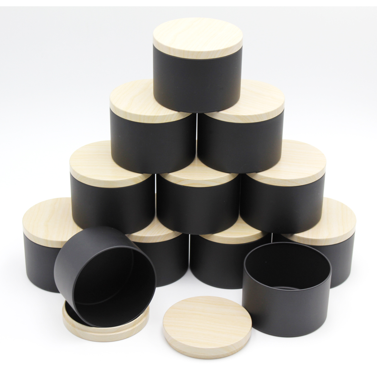 12pcs 4oz Candle Tins With Lid - Candle Making Jars Wholesale incelemesi ve fiyatı