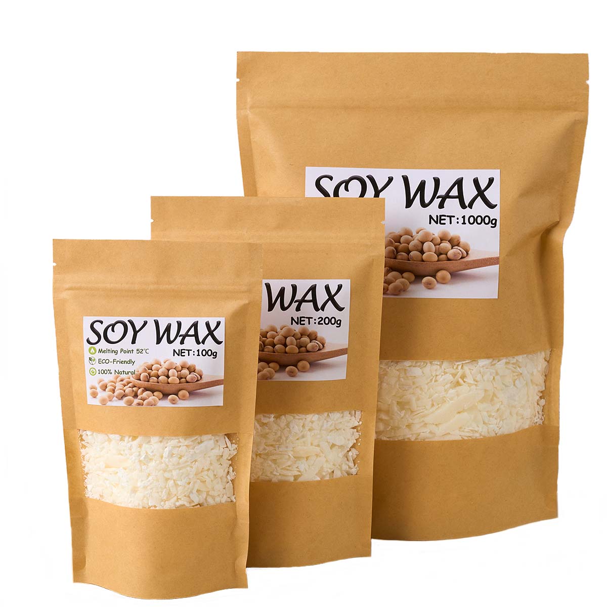 1 Pounds Pure White Soy Wax Fo - Candle Making Soy Wax incelemesi ve fiyatı