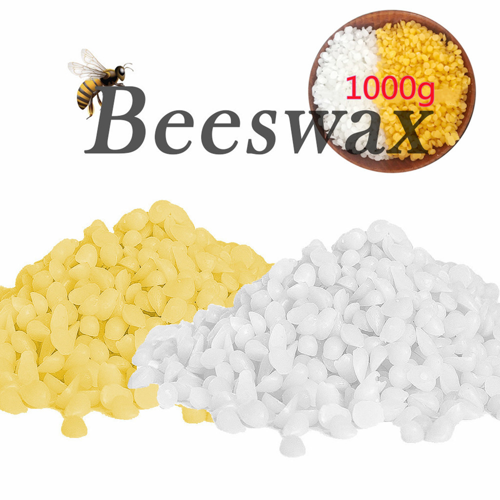 1000g Pure Natural Beeswax 100 - Candle Making Soy Wax incelemesi ve fiyatı