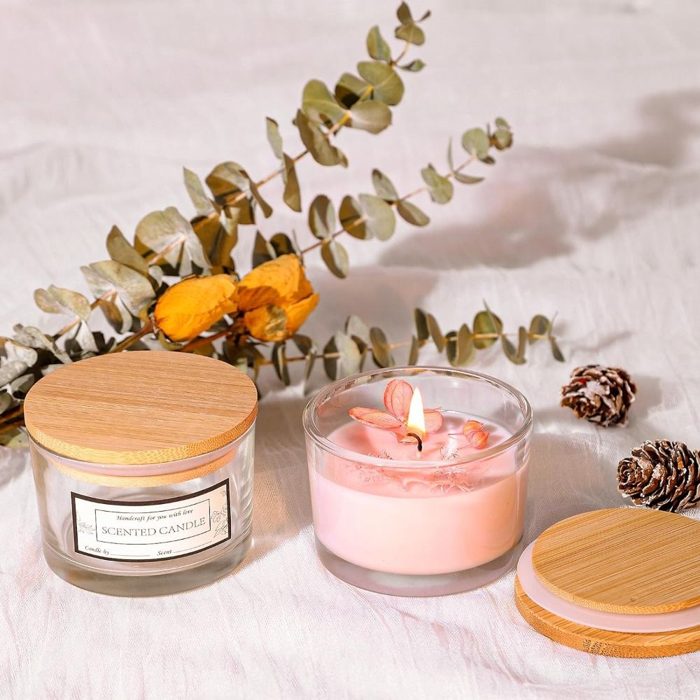 New Clear Glass Candle Jars Tr - Candle Making Jars Wholesale incelemesi ve fiyatı