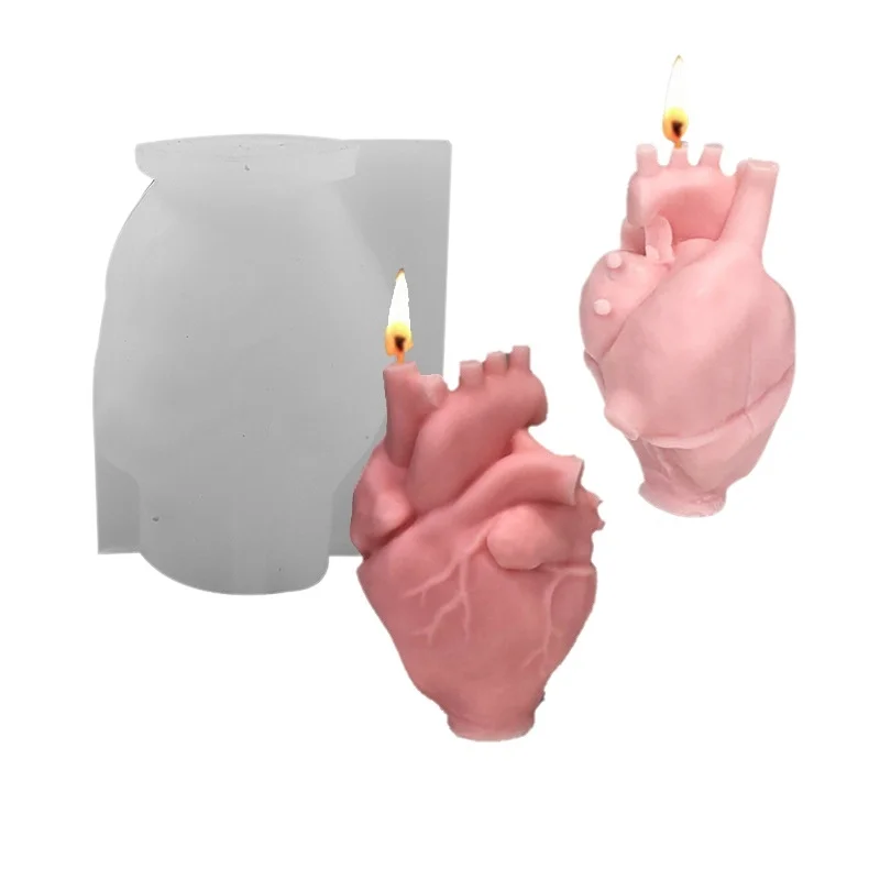 DIY Human Heart Silicone Candl - Candle Making Diy Kit incelemesi ve fiyatı