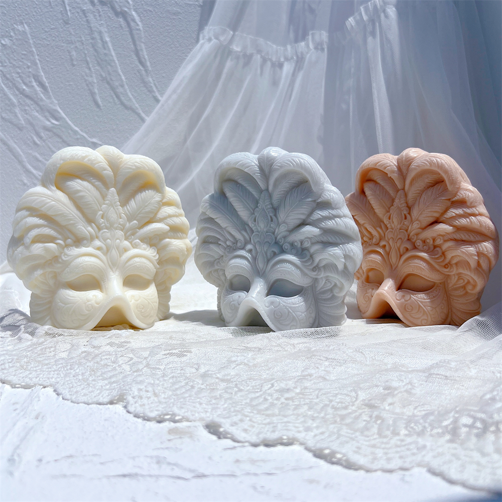 Mardi Gras Masks Candle Silico - Candle Making Soy Wax incelemesi ve fiyatı