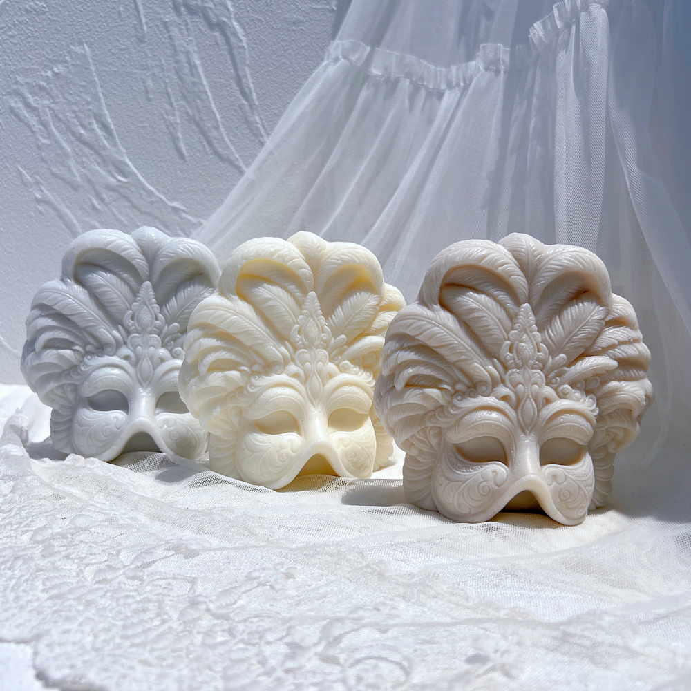 Mardi Gras Masks Candle Silico - Candle Making Soy Wax incelemesi ve fiyatı