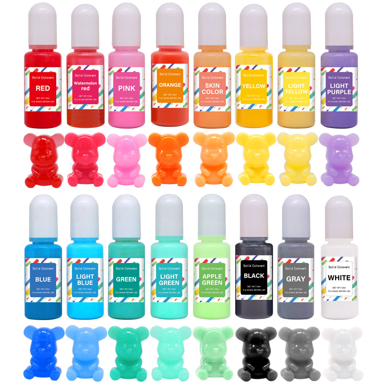 DIY Epoxy Resin Pigment Kit Ca - Candle Making Factory incelemesi ve fiyatı