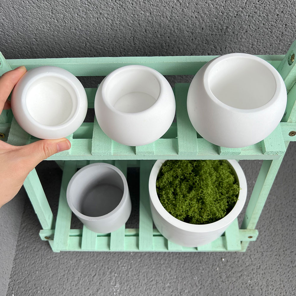 3pcs Round Flower Pot Silicone - Candle Making Uk incelemesi ve fiyatı