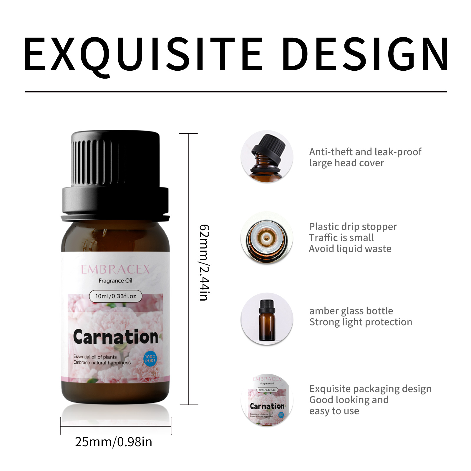 10ml Carnation Essential Oil F - Candle Making Oils incelemesi ve fiyatı