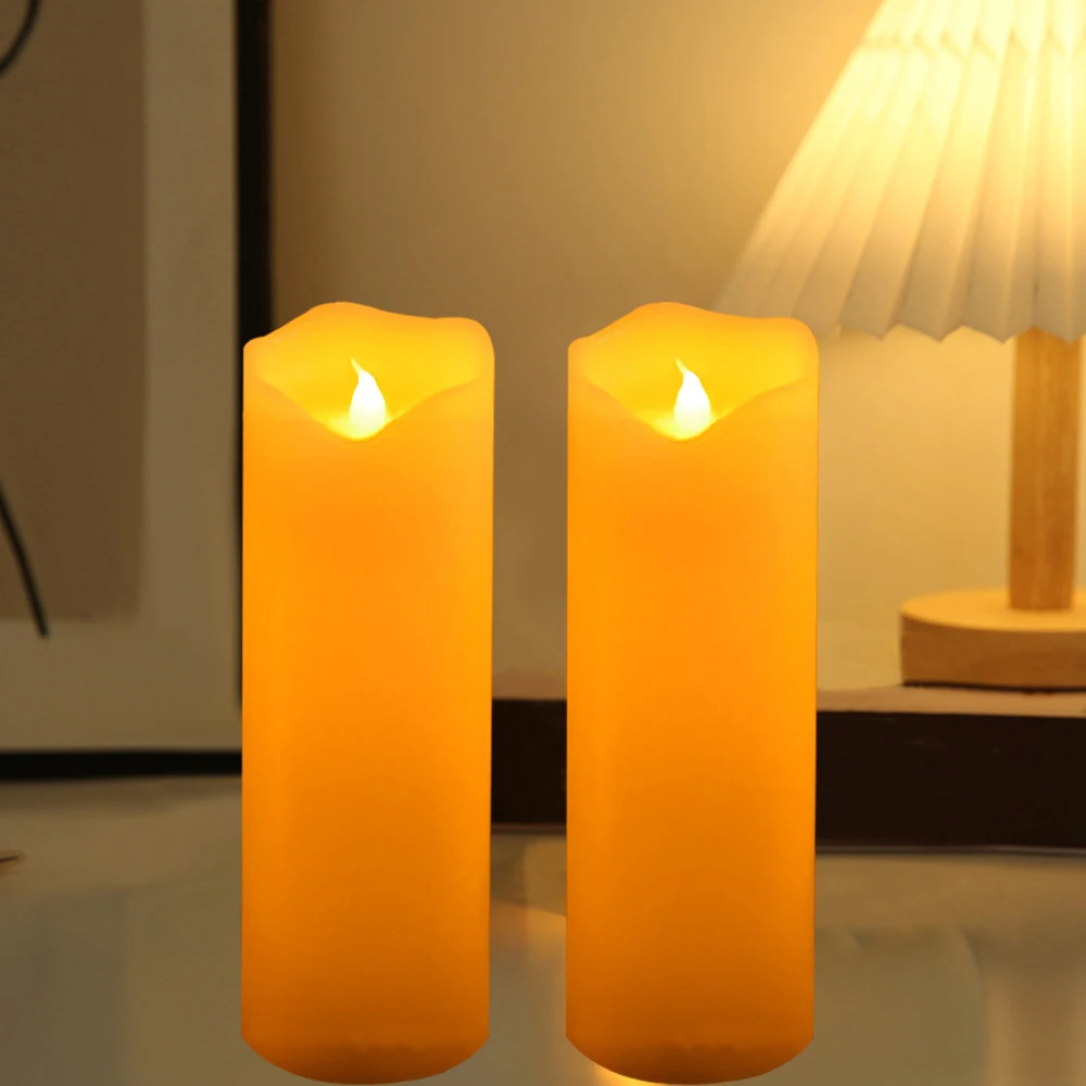 2pcs LED Candle Light, Flamele - Paraffin Candle Wax incelemesi ve fiyatı