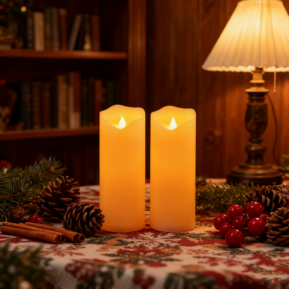 2pcs LED Candle Light, Flamele - Paraffin Candle Wax incelemesi ve fiyatı