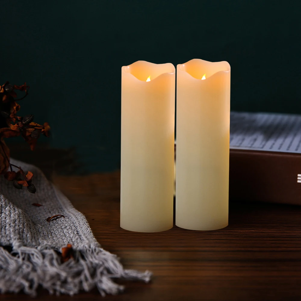 2pcs LED Candle Light, Flamele - Paraffin Candle Wax incelemesi ve fiyatı