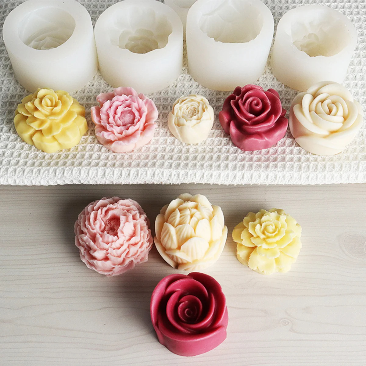 Lotus Flower Silicone Candle M - Candle Making Set incelemesi ve fiyatı