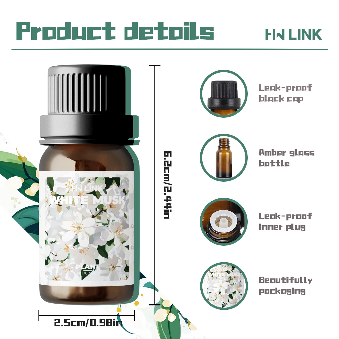 White Musk Essential Oils 10ml - Candle Making Oils incelemesi ve fiyatı
