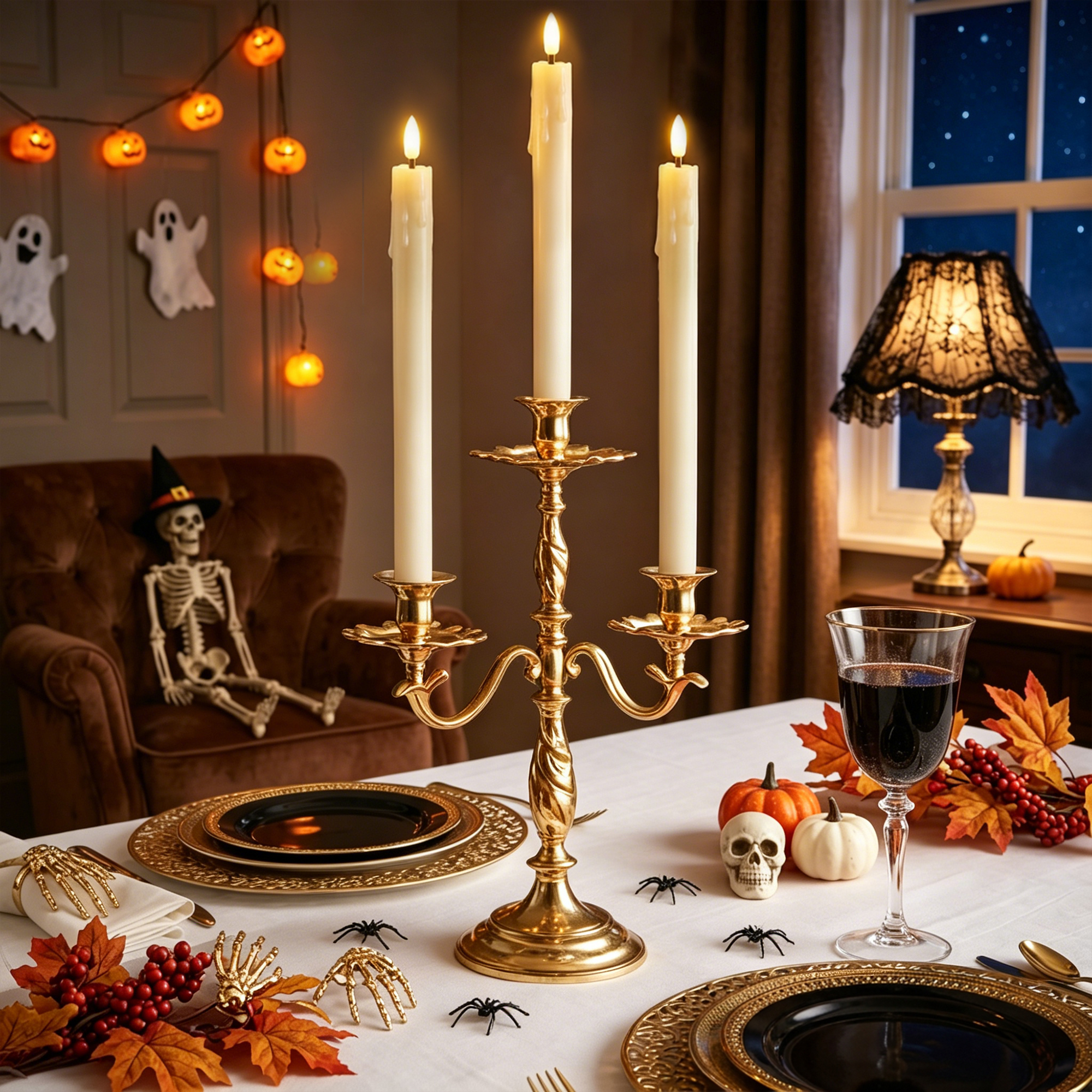 Flameless Ivory Taper Candles  - Candle X incelemesi ve fiyatı