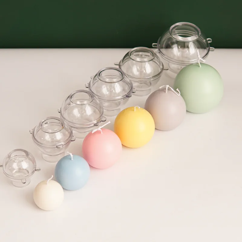 5-8cm Spherical Candle Plastic - Candle Making Diy Kit incelemesi ve fiyatı