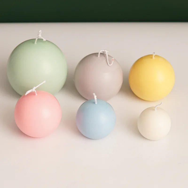 5-8cm Spherical Candle Plastic - Candle Making Diy Kit incelemesi ve fiyatı