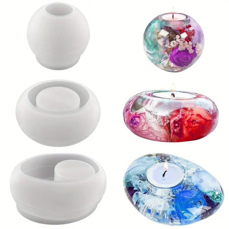 Tealight Candle Holder Resin S - Candle Making Factory incelemesi ve fiyatı
