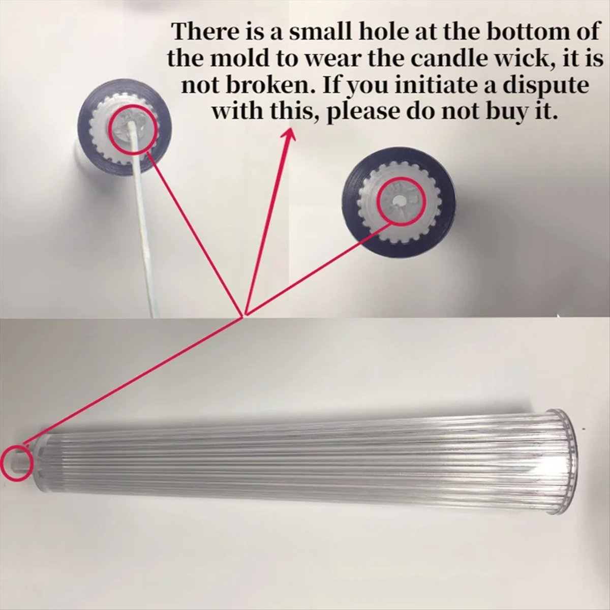 *ABAB Striped Long Pole Column - Candle Making Diy Kit incelemesi ve fiyatı