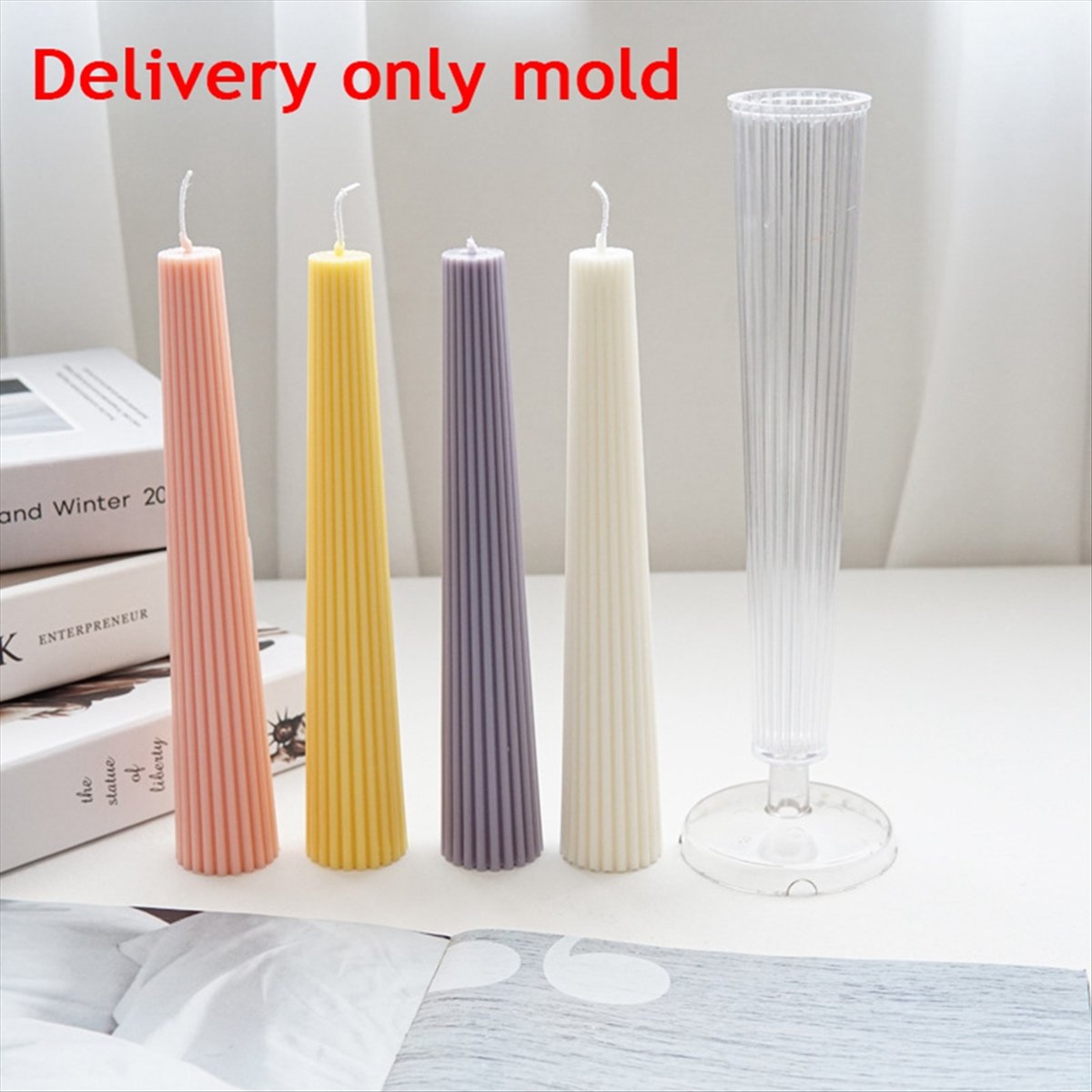 *ABAB Striped Long Pole Column - Candle Making Diy Kit incelemesi ve fiyatı