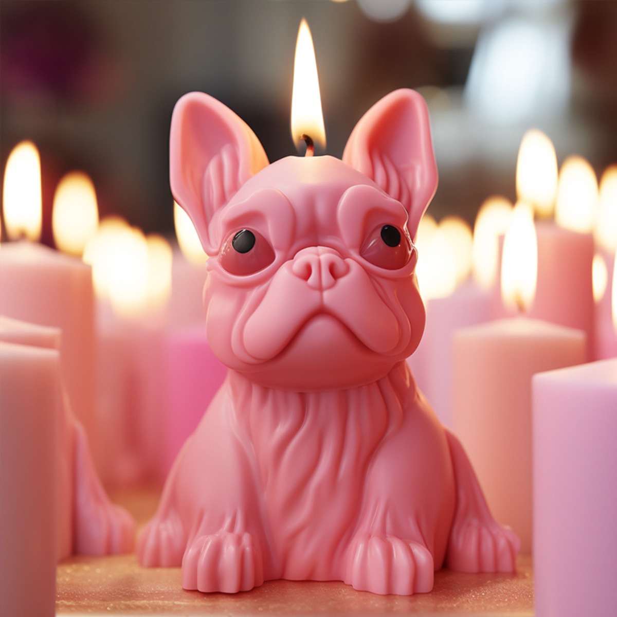 Pekingese Puppy Pug Animal Can - Candle Making Set incelemesi ve fiyatı