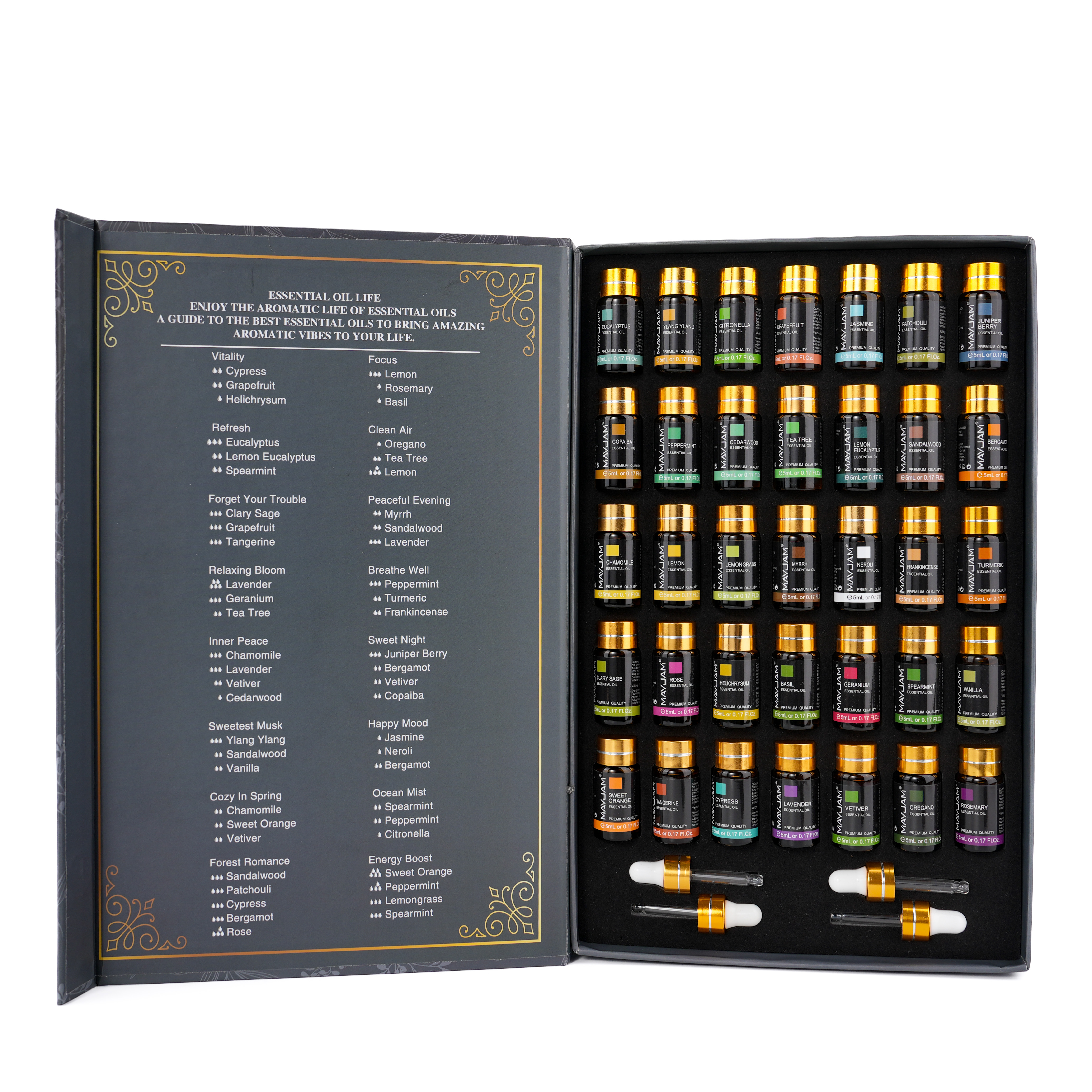 MAYJAM 35 Bottles Aromatherapy - Candle Making Oils incelemesi ve fiyatı