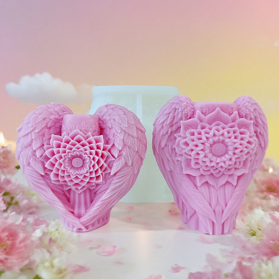 Flowers Wing Handmade Candle M - Candle Making Soy Wax incelemesi ve fiyatı