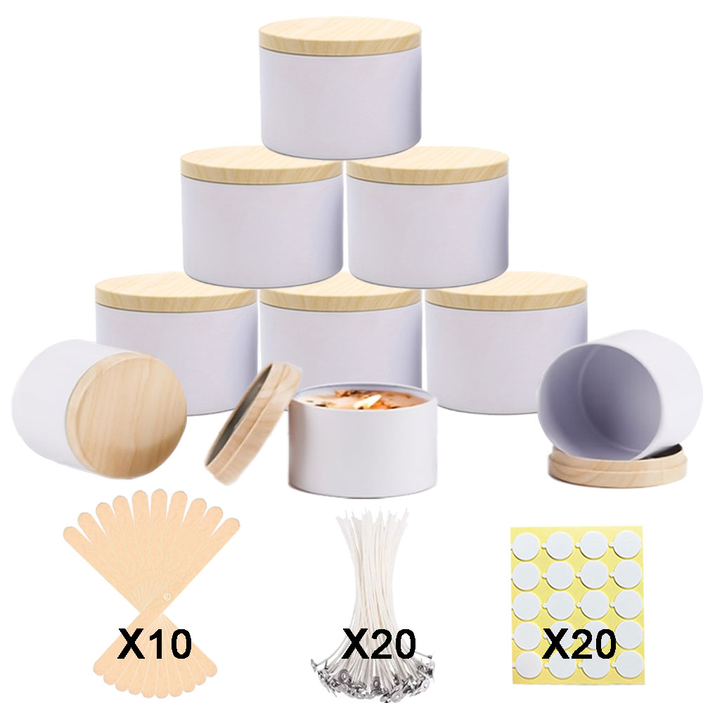 58pcs Candle Making Kit 6pcs C - Candle Making Jars Wholesale incelemesi ve fiyatı