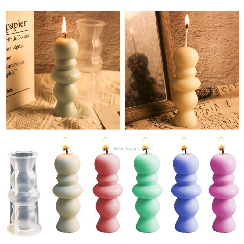Cylindrical Silicone Candle Mo - Candle Making Soy Wax incelemesi ve fiyatı